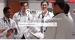 Desktop Screenshot of cooperhealth.edu