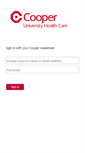 Mobile Screenshot of mail.cooperhealth.edu