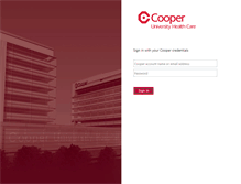 Tablet Screenshot of mail.cooperhealth.edu