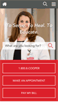 Mobile Screenshot of cooperhealth.org